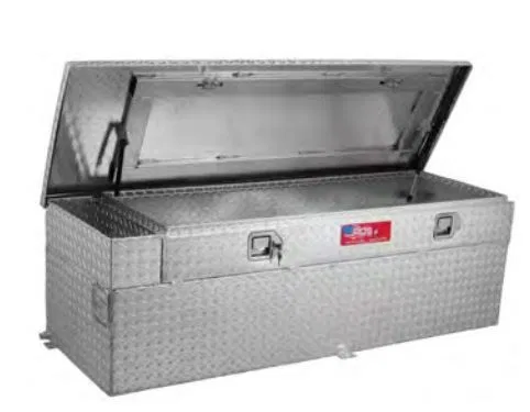 72743 – RDS MFG INC Auxiliary Fuel Tank, DOT Approved Diesel 60 Gallon Capacity Rectangle 55 Inch Length x 20 Inch Wi...